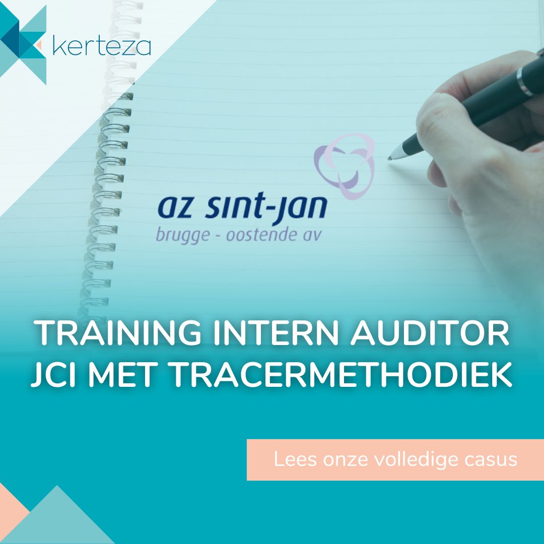 Ontdek hoe we het auditteam van AZ Sint-Jan Brugge-Oostende AV versterkten

Voor AZ Sint-Jan Brugge-Oostende AV heeft Kerteza een training 'Intern auditor JCI met tracermethodiek' verzorgd.

Lees de volledige casus op onze website 
👉🏼kerteza.com/casussen/train…
