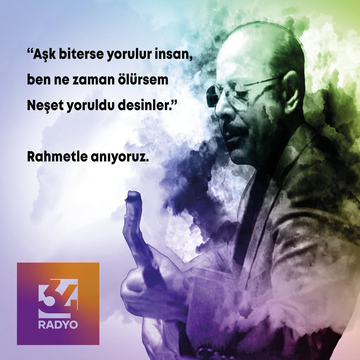 Büyük usta Neşet Ertaş'ı vefatının 11.yılında sevgi, saygı ve özlemle anıyoruz.

''Aşk biterse yorulur insan, ben ne zaman ölürsem Neşet yoruldu desinler''

#neşetertaş #neşetertaşsözleri #neşet #neşetbaba