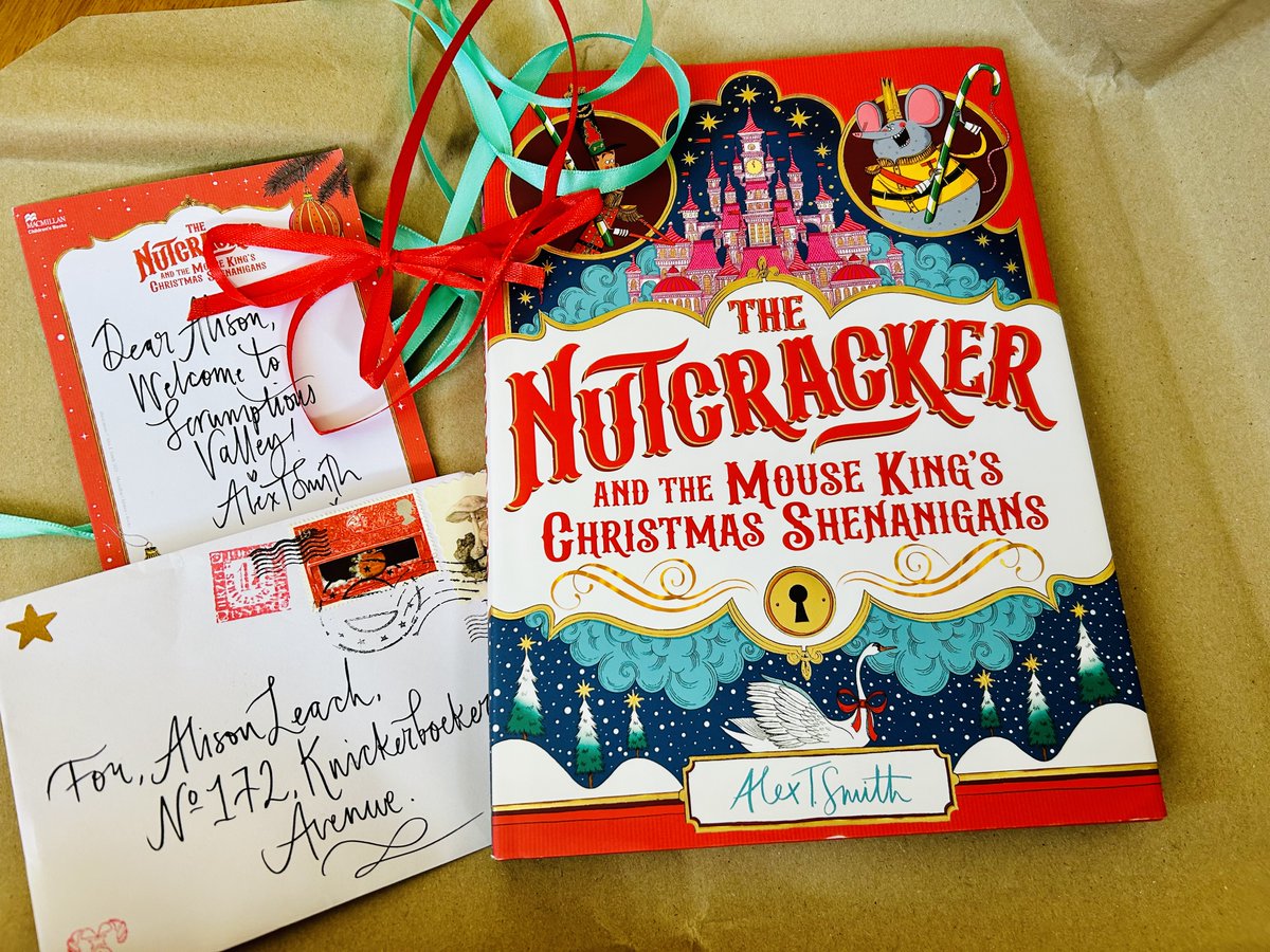 booksfortopics's tweet photo. 🎄It’s getting a little festive in our office this week!🎄

👀👀And just LOOK at this JOYFUL book post containing a gorgeously illustrated retelling of the classic Christmas story The Nutcracker, by @Alex_T_Smith - out 5th Oct 2023.

Thanks for our copy @MacmillanKidsUK! https://t.co/DGMEB4YUu0