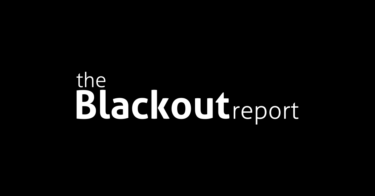 TheBlackoutReport tweet media