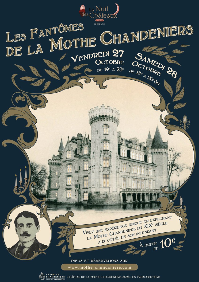 Château de la Mothe Chandeniers tweet media