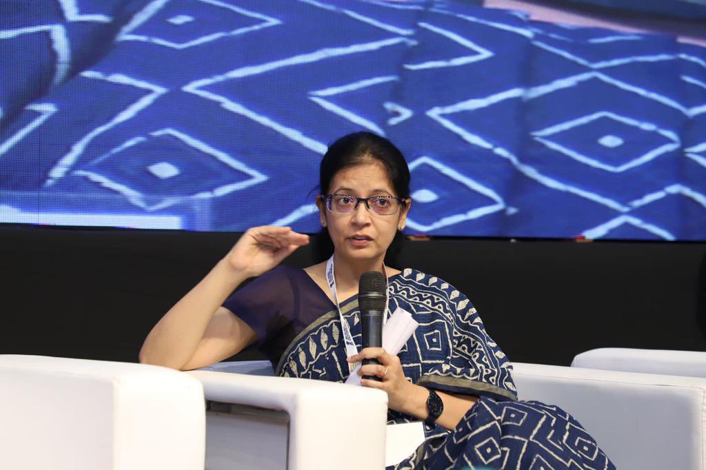 ankuraj21's tweet photo. Dr Richa Pandey,Nutrition Specialist @UNICEF highlights that physical and mental well being can't be addressed without nutritional support
#CPSEroundtableExhibition2023 #HealthyNationHappyNation #AspirationalDistricts #Vidyanjali #Stunting #TBMuktBharat #AnaemiaControl #TOPS #DPE https://t.co/ocNQF4HPJH