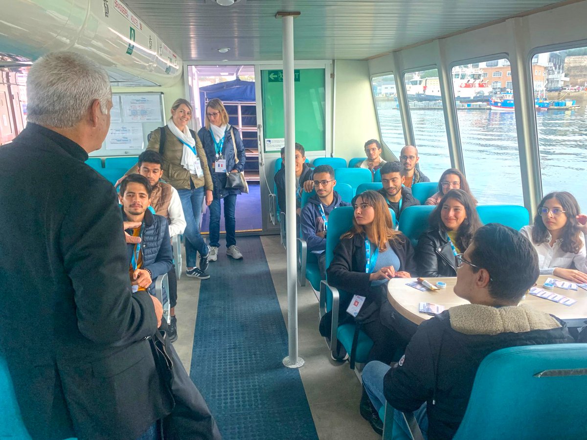 🌎 [#international]
La ville de #Brest organise chaque année 1 événement d’accueil des étudiants internationaux présents sur sa métropole.
Ce 23/09, 70 étudiants #IMTAtlantique ont été accueilli par <a href="/BruzacHubert/">Hubert Bruzac</a> VP @BrestFr
<a href="/Oceanopolis_/">Océanopolis Brest</a>