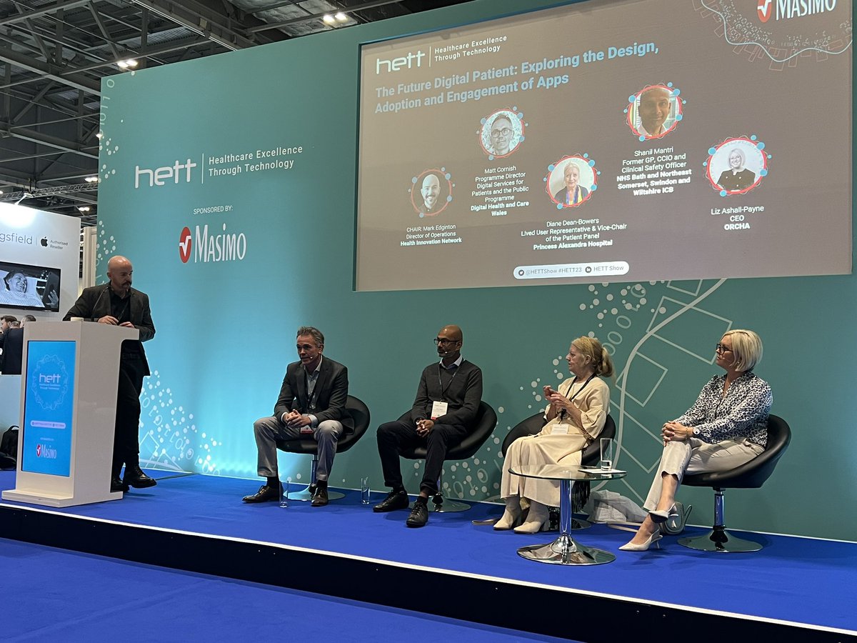 Sian Thomas (@thomas16s) on Twitter photo Great to kick off @<a href="/HETTShow/">HETT Show</a> listen to Matt Cornish discussing the #NHSWales app and the panel for exploring the design, adoption and engagement of Apps <a href="/DHCWales/">Digital Health and Care Wales</a> <a href="/watkins_anne1/">anne watkins</a> Great to kick off @<a href="/HETTShow/">HETT Show</a> listen to Matt Cornish discussing the #NHSWales app and the panel for exploring the design, adoption and engagement of Apps <a href="/DHCWales/">Digital Health and Care Wales</a> <a href="/watkins_anne1/">anne watkins</a>