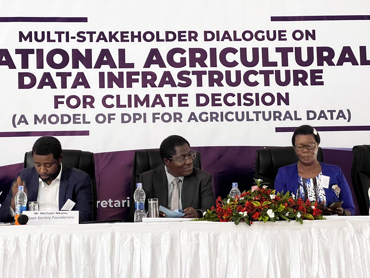 The National Agricultural  data infrastructure dialogue is supported by <a href="/AGRA_Africa/">AGRA - Sustainably Growing Africa’s Food Systems.</a> <a href="/commonwealthsec/">The Commonwealth</a> and <a href="/OpenSociety/">Open Society Foundations</a> seeks to create enabling environments for digitalisation at country level, in support of the food systems transformation taking place in countries. <a href="/tordeben/">Benjamin Addom, PhD</a>