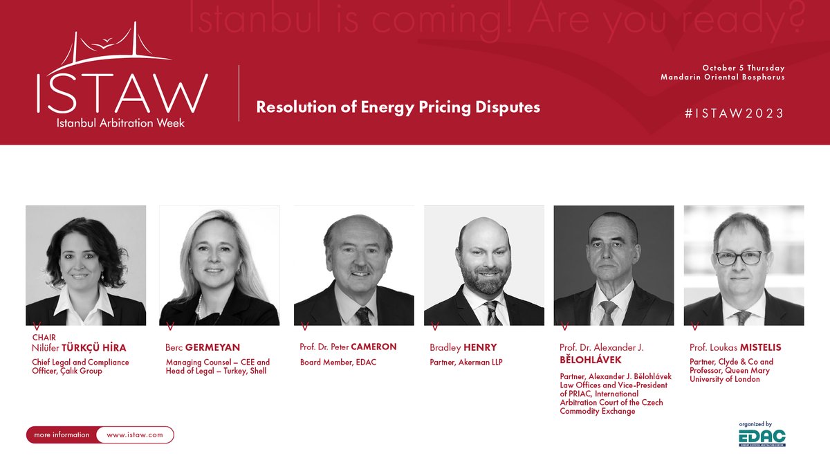 Istanbul Arbitration Week tweet media