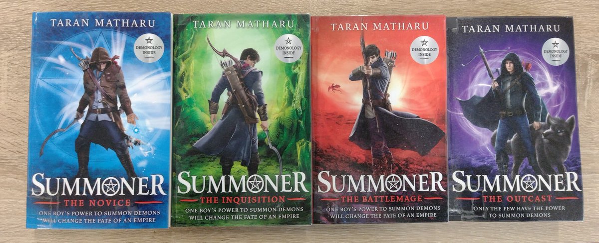 MalbankLibrary's tweet photo. Fletcher is working as a blacksmith's apprentice when he discovers he has the rare ability to summon demons from another world. Read about his adventures in The Summoner series. https://t.co/H9FyYDOsF8