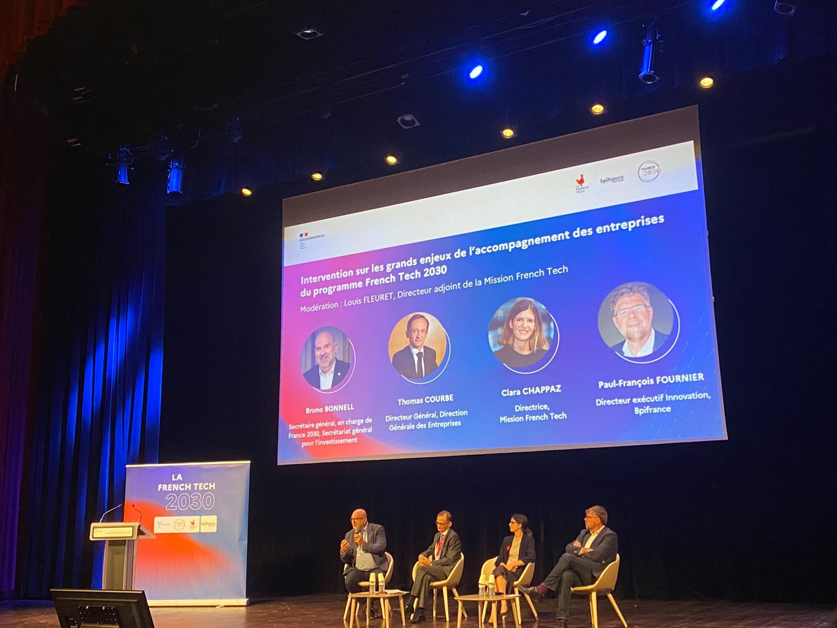En direct du Séminaire #FrenchTech2030 auquel nous avons été conviés aujourd'hui en tant que lauréat. <a href="/LaFrenchTech/">La French Tech</a> <a href="/Bpifrance/">Bpifrance</a> <a href="/2030_france/">France 2030</a> #innovation