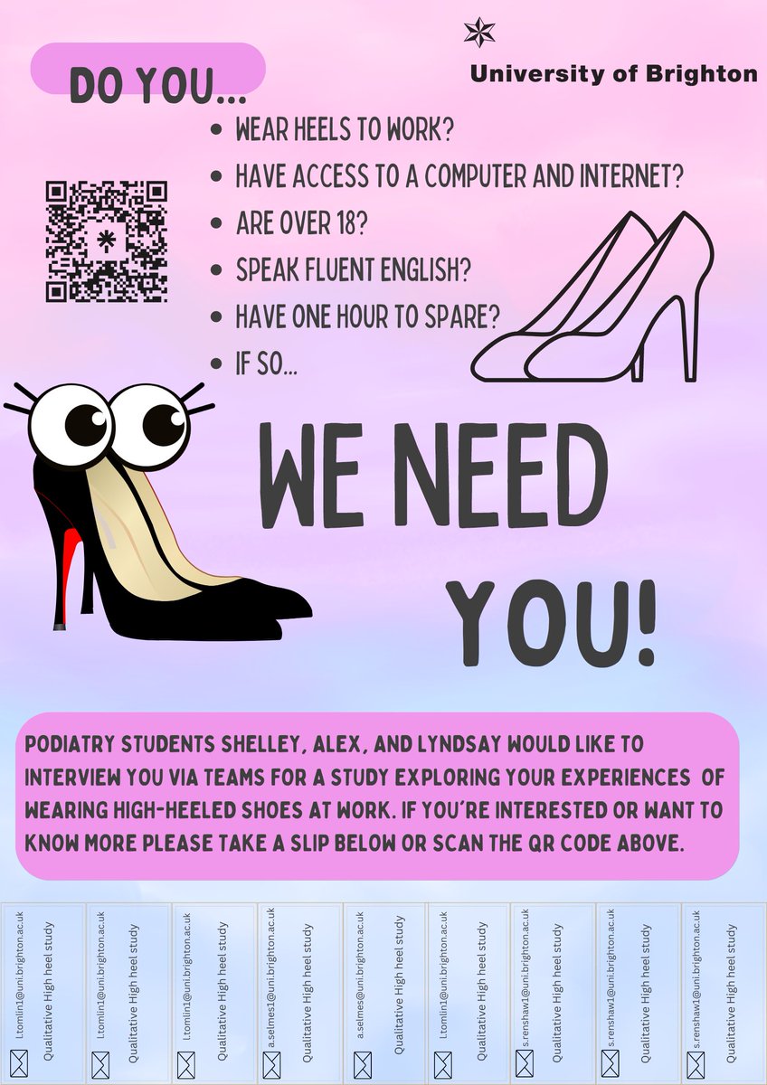 Podiatry at Uni of Brighton tweet media