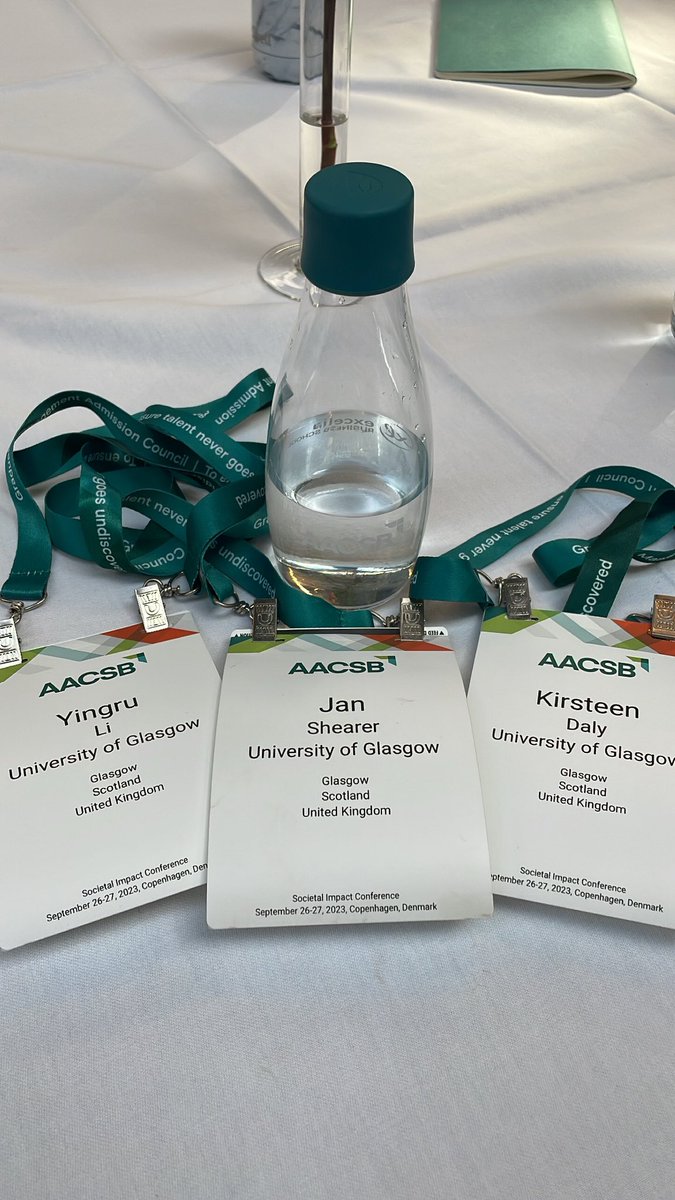 Looking forward to an interesting two days at the AACSB Societal Impact Conference. #AACSB #connectforbetter #societalimpact #letsleadboldly #Adamsmithbusinessschool