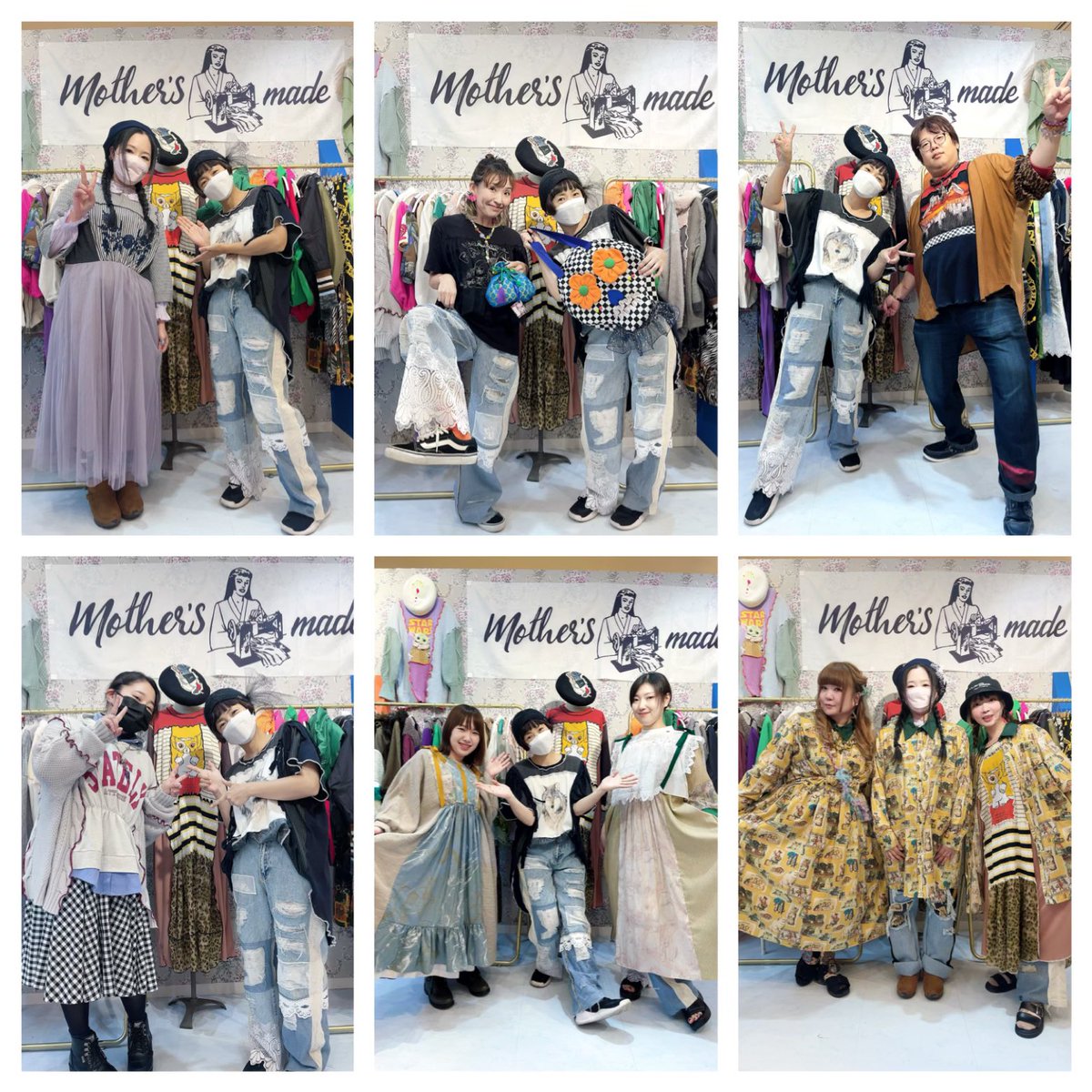 《Mother's made×Perla nell' ostrica》

Mother's made POPUP&amp;デザイナー在店2日目ありがとうございました♥️

2日間ともみなさんのステキなコーデがたくさん見れて幸せでした🥰✨

ちはるさん♡ご来店のみなさん♡
本当にありがとうございました😊