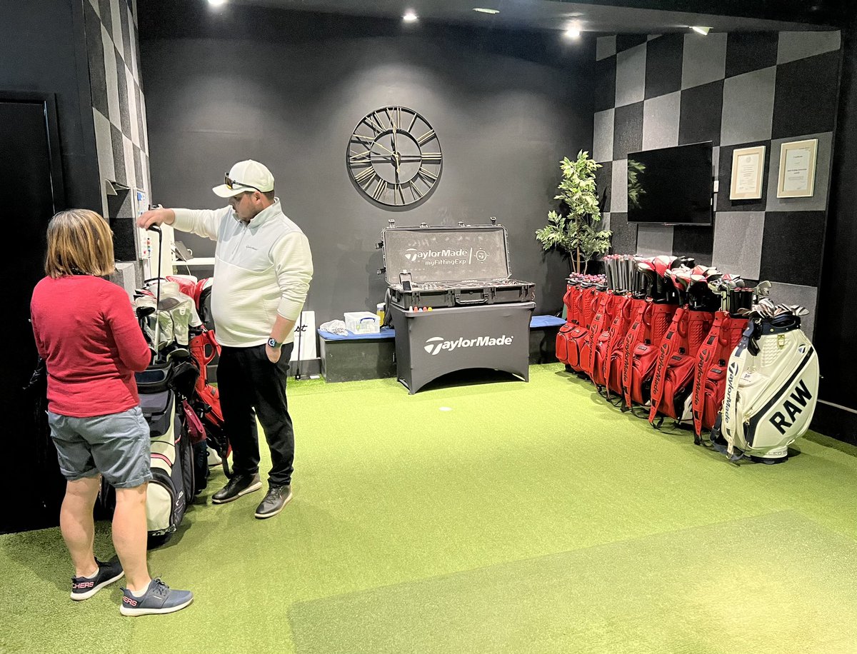 Tour custom fitting expert George Hindmarsh will be joining us for a Taylormade Fitting Day on Thursday 12th October between 14:00-18:00. To get booked in or if you have any questions please contact us via email on james@torquaygolfacademy.co.uk ⛳️