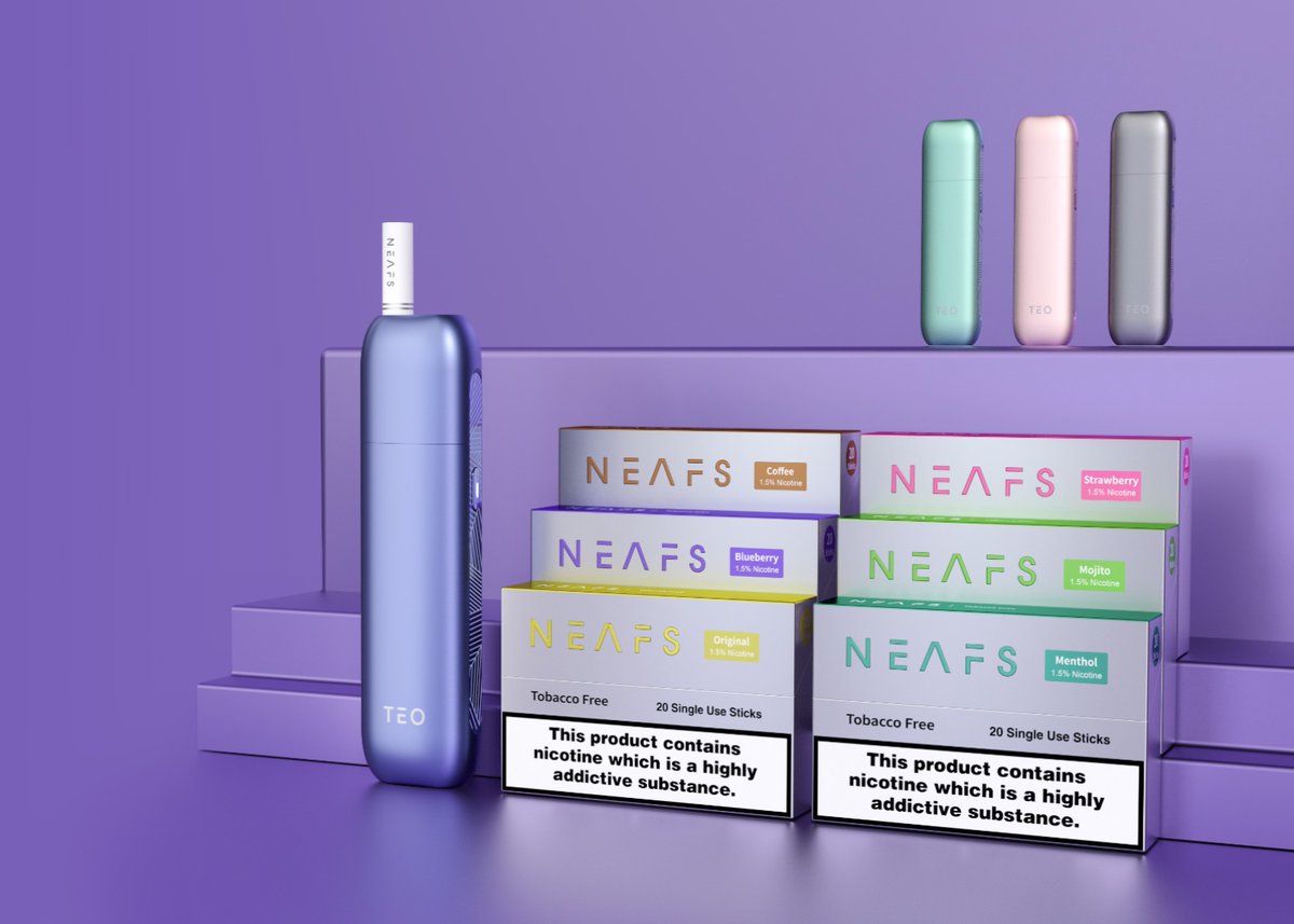 This year, gift the tobacco alternative.
Try NEAFS today. Save 30% when you buy a starter bundle.
#NEAFS #TEO #smokefree #tobaccofree #nicotine
