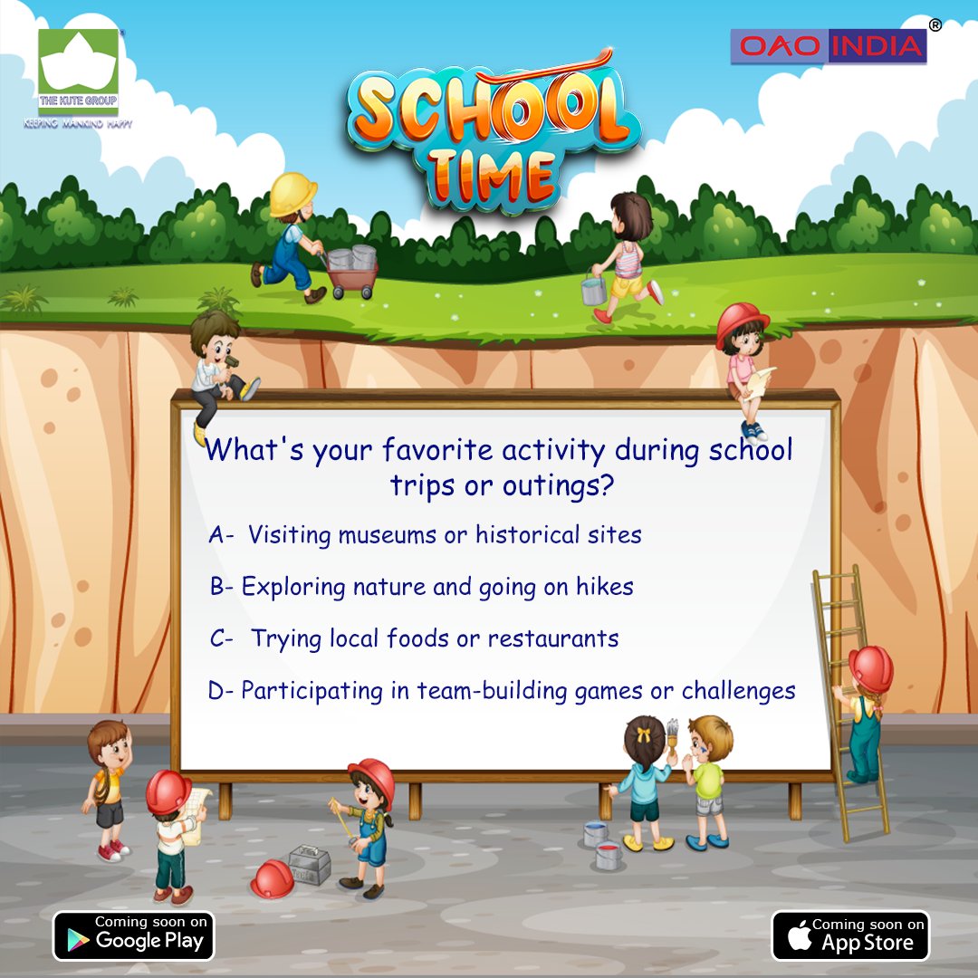 schooltime12345's tweet photo. What's your favorite activity during school trips or outings?  Our upcoming game school time is coming soon. Stay tuned for more updates.
.
.
#OAOINDIA #videogame #games #schools #schoollife #gameday #gameplay #post #photo #socialmedia #gamingcommunity #gaming #mobilegames https://t.co/irCzVBH1Vc
