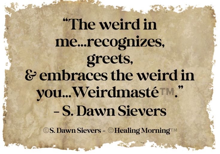 sds2965's tweet image. Morning Meditation. In the event you feel alone in your weirdness, we are all a bit weird. Weirdmasté! ✨

#MorningMeditation #HealingMorning #Weirdmasté #LittleBitWeird
