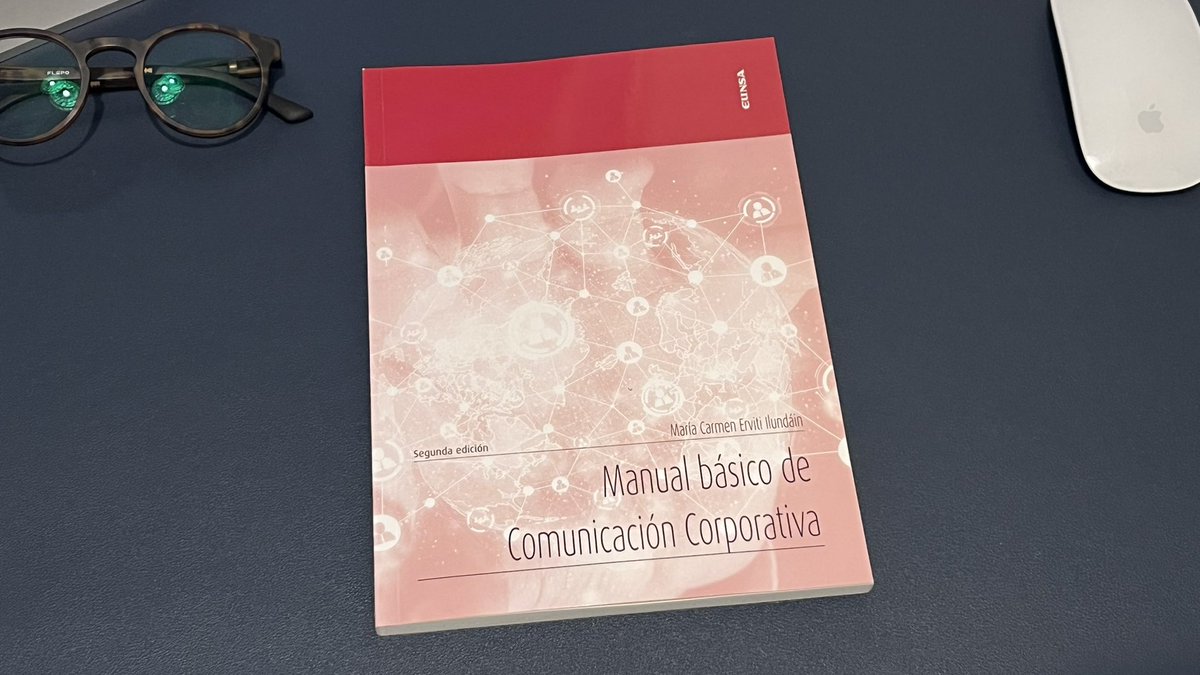 #UnLibroalaSemana 📚👉🏻Lo leí hace unos meses, y esta semana lo volví a leer. Refrescar conceptos, analizar detalles, nuevo enfoque en función de las experiencias, necesidades y conocimientos actuales… Un buen libro de apoyo para los que estamos en el mundo de la #comunicaciónCor
