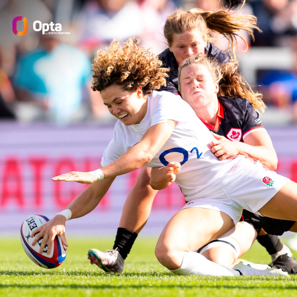 19 - @elliekildunne beat 19 defenders against Canada, the most ever recorded by Opta for a #RedRoses player in a single match, surpassing the previous best of 17 (Danielle Waterman v Italy in 2017 & Abigail Dow v USA in 2021). Unstoppable.