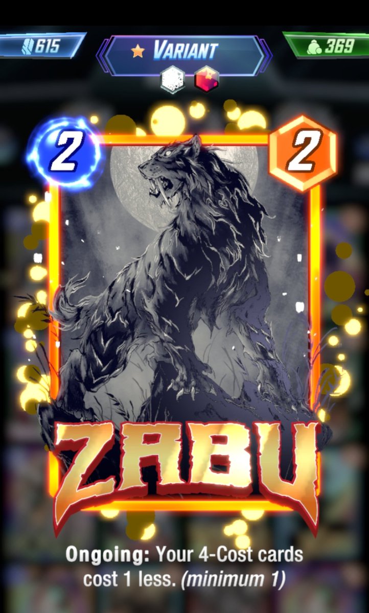 Mattfball's tweet photo. @PinkSaffiah @MARVELSNAP Just got this split... Not sure if I even want to try for gold anymore https://t.co/kTZDi68Q89