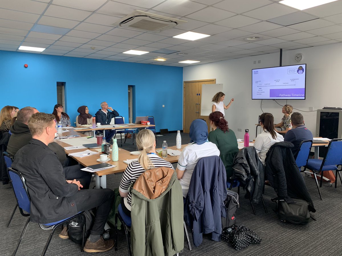 DrKristenHolla2's tweet photo. Spent the day with these BRAVE and gorgeous ppl codesigning referral path incl Health Improvement Practitioner in stroke rehab in Bolton @su_bannister @vickyactive @crocodiledunbar @jremerson6 #MoveMore #PivotToActiveWellbeing @GM_Active @GreaterSport @GMMoving @nas_vascular https://t.co/7rFjNKyahD