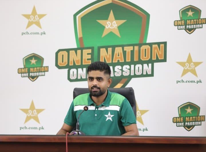 useraneeskhan's tweet photo. Babar: "Sir, you're aiming too low. We're not settling for fourth place. With God's grace, we're aiming for the number one spot,In Sha Allah "
#BabarAzam #WorldCup2023 https://t.co/PCP3lBNzcS
