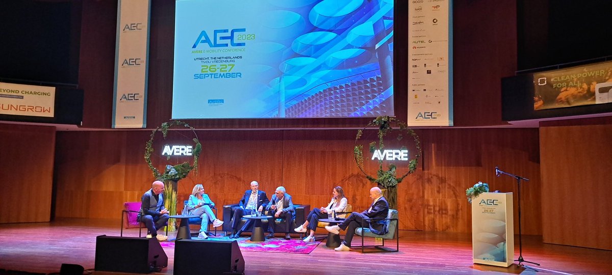 AVERE_EU's tweet image. Our first panel at AEC2023 is starting now! 

The topic is, of course, how to #JoinForcesfor2035 by listening to the perspectives of experts from different parts of Europe, like France, Norway, Belgium and more.