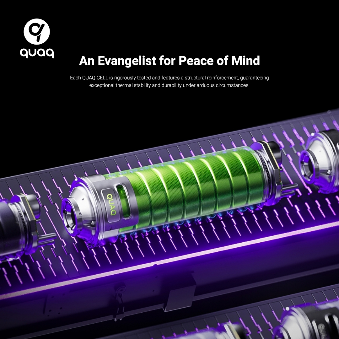 Every QUAQ Cell undergoes rigorous testing and is fortified with structural reinforcements, ensuring unmatched thermal stability and durability even in the toughest conditions. Choose reliability, choose QUAQ Cell.
#QUAQ #QUAQCell #QUAQMesh #QUAQCapsule