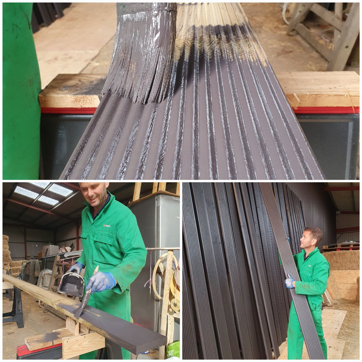 Lots of prep work for the log cabin decking. 120 decking boards painted and ready to go!

#suffolkescape #suffolkescapes #stoprelaxunwind 

#logcabins #lodgeswithhobs #cabinmaintenance #decking