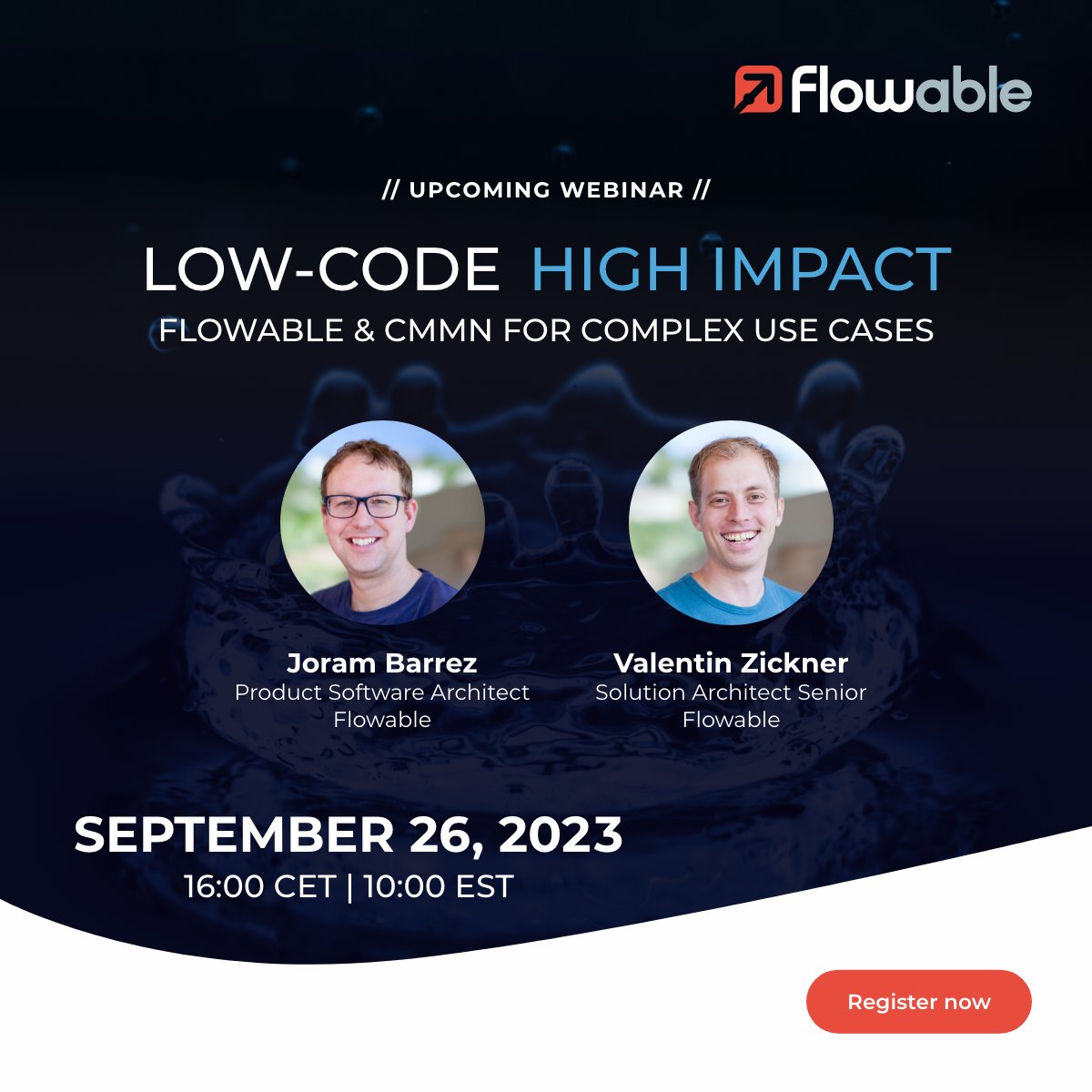 Witness #CMMN in action in today's webinar. Learn to manage the full customer journey seamlessly using CMMN and #lowcode. From complaints and orders to special offers, and more. Don't miss it: bit.ly/3OW4SVj