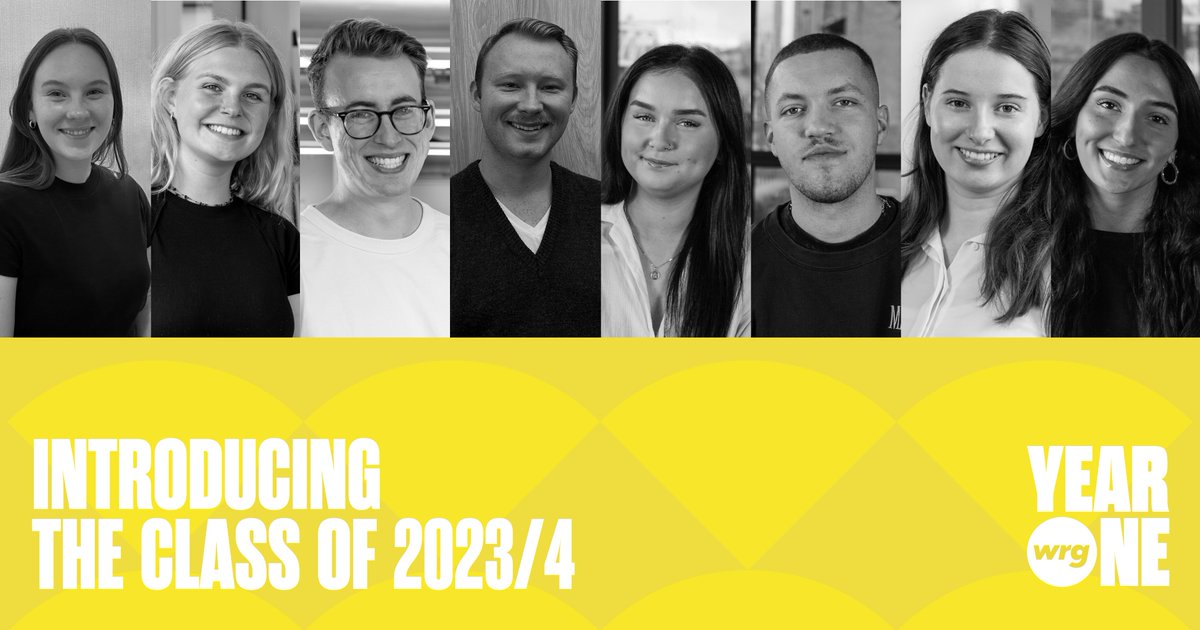 Say hi to the #WRGYearONE class of 2023/24. Started in 2022, our #EventsInternship has been a huge success with all 6 of the first round now full time members of the team. 
wrg.inizioengage.com/campaigns/year…