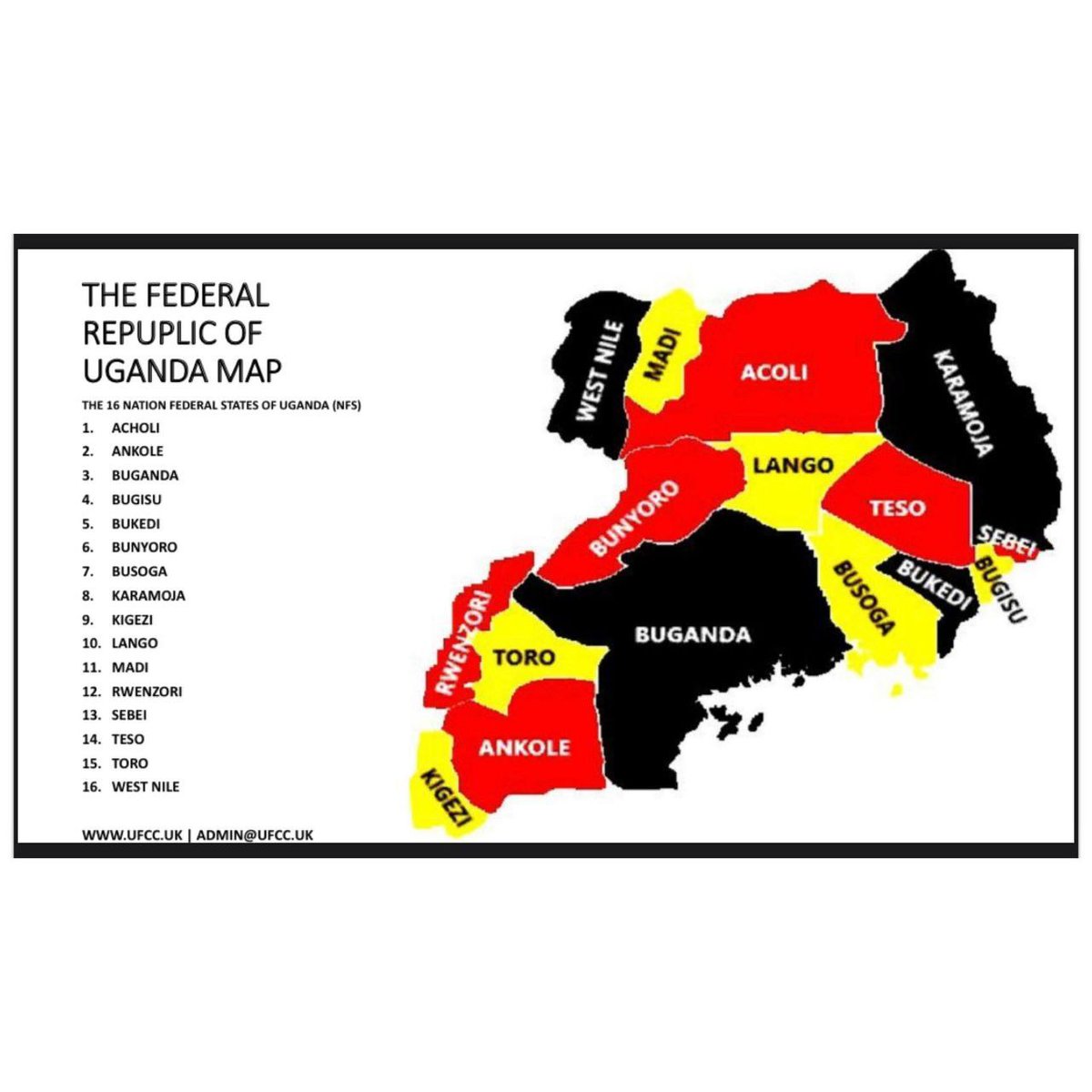 PSchliephacke's tweet photo. @SpireJim Federal Governance is the best way yo go for Uganda. Ugandans from all federal states should embrave Federalism. Register with UFCC
Uganda Federal Consultative Council https://t.co/FXqHEujTBn