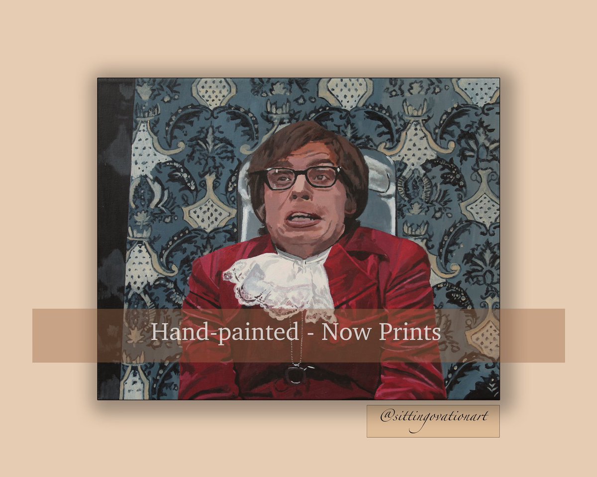sitting0vation's tweet photo. Someone tell Nathaniel Hackett…

Newest painting in The Bathroom Collection

#austinpowers https://t.co/Hqha94zYwq