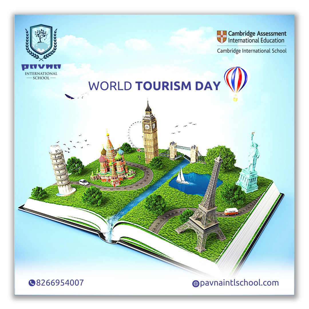 pisaligarh's tweet photo. 🌐 Happy World Tourism Day! Let's celebrate the spirit of exploring, experiencing, and embracing different cultures and wonders of the world! 🌍✈️ #WorldTourismDay #Wanderlust #ExploreTheWorld #TravelEnjoyRespect
For more info – 8266954007 | https://t.co/ikusgHVdIc
#pavna https://t.co/QyZoOpe164