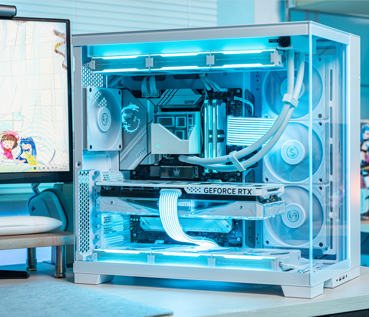 DeepCool_JAPAN's tweet photo. おはようございます！
海色PCの写真です。
海辺で潮風に吹かれる～🌊
今日もお元気に

#LT720WH #deepcool https://t.co/rAZW0LrbD6