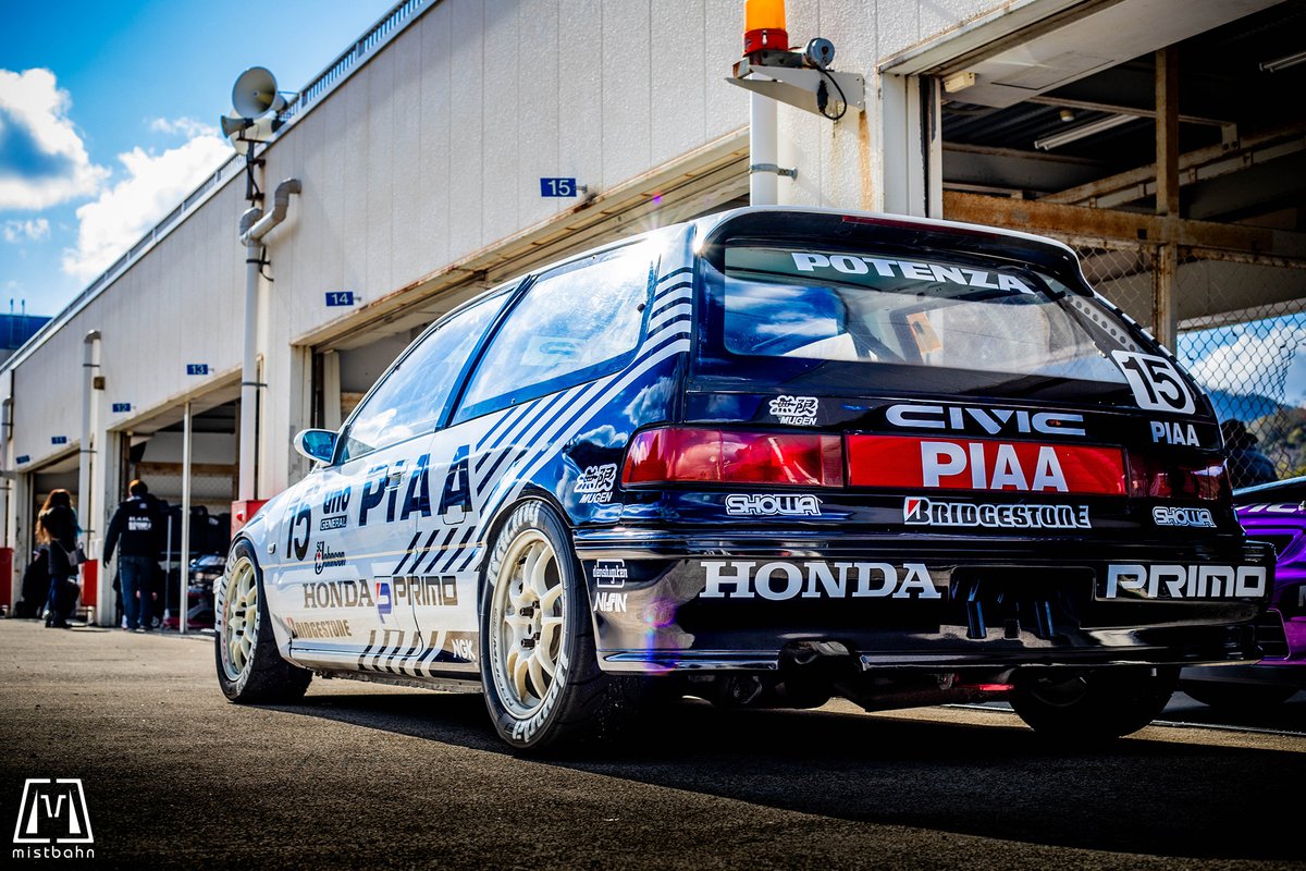 REAL ACROSS RACING PIAA Honda EF9 CIVIC SiR #今日の一枚 #CTAC