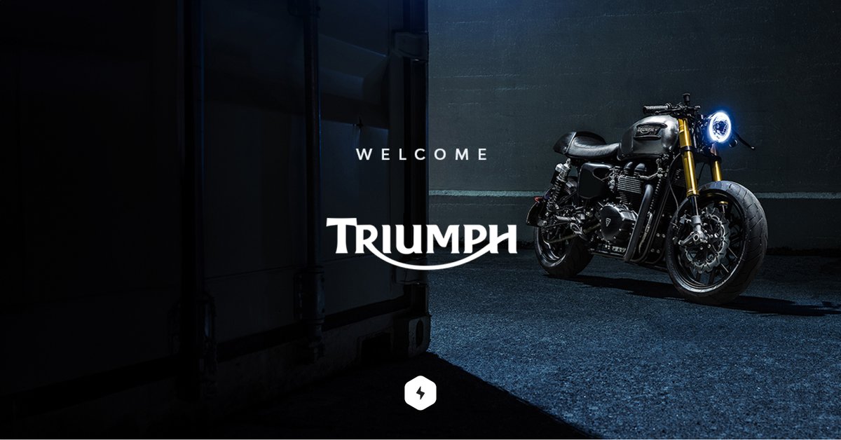 Welcome Aboard Triumph Motorcycles Italia ⚡️

Saremo al fianco della prestigiosa casa motociclistica per ridisegnare la Social Strategy e dare vita alle campagne digital.

Qui per saperne di più 👇
bit.ly/Triumphsocials…