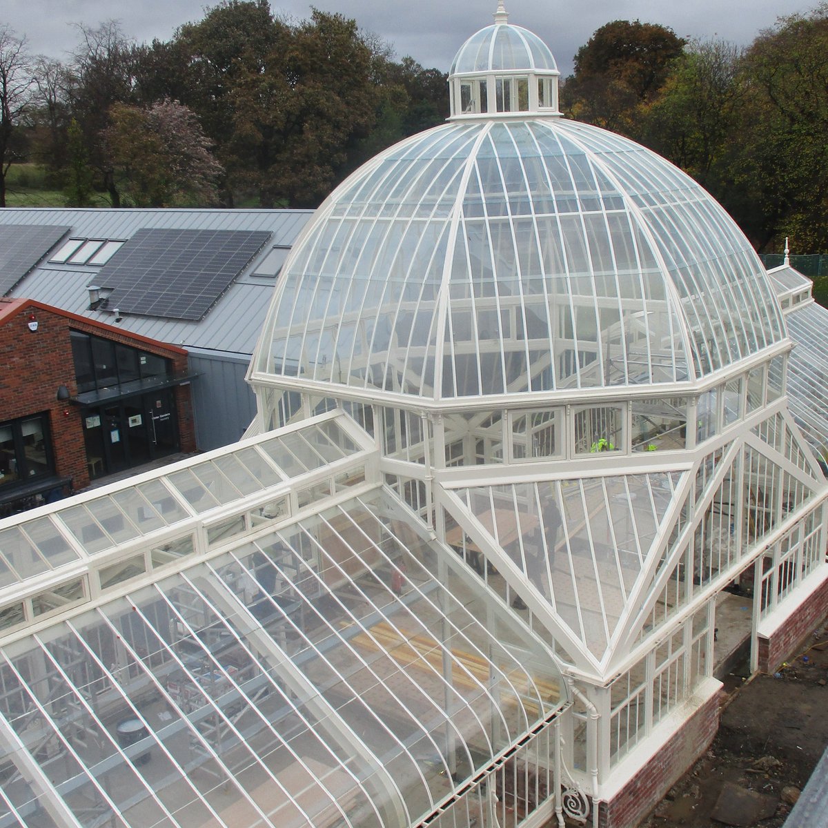 Shepley Engineers were recently responsible for all elements of the restoration of Tollcross Conservatory in Glasgow; from de-glazing, dismantling, shotblasting, painting and re-fitting.

Read more about the project here: lnkd.in/dA-7Jtmc