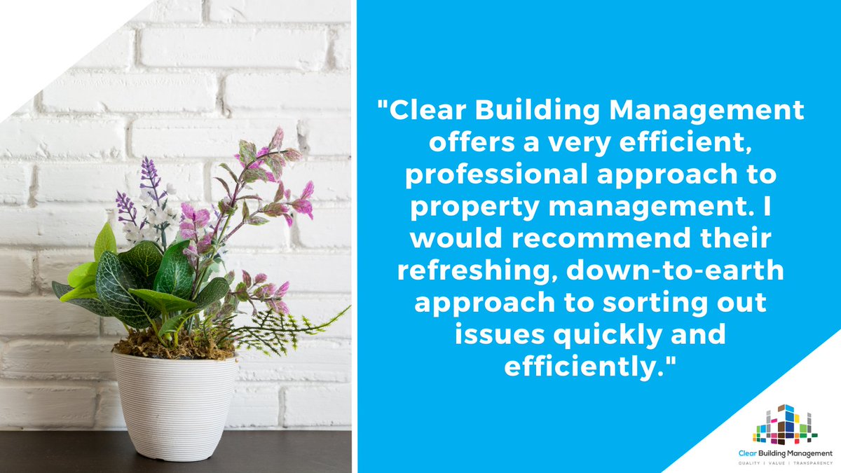 ClearBM's tweet image. Receiving feedback like this makes us feel extremely proud of the work that we do. ✨

For help with replacing a poor performing managing agent and moving to one that delivers on its promises, please get in touch: bit.ly/48v3W37 

#Leaseholders #RMCs #PropertyManag ...