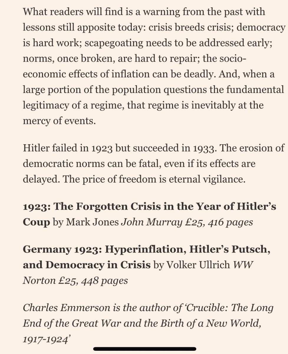annammelegh's tweet photo. A book review, with reminders from a 100yrs ago. #democracy #youknowit #whenyoulostit

https://t.co/aarU8COybD https://t.co/Eg1mrzPLox