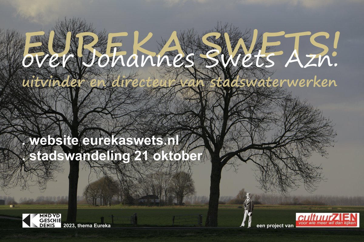 Bezig aan de laatste loodjes voor 1 oktober: start Maand van de Geschiedenis 2023.
#kampen #mvdg2023 #eureka #johannesswets