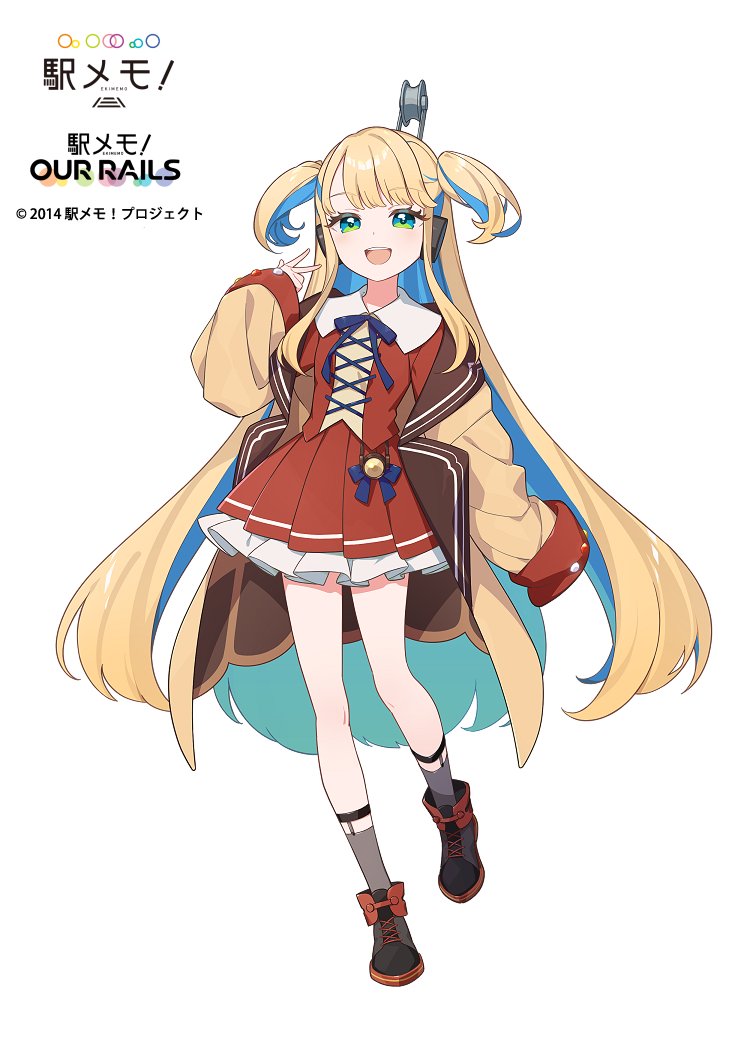 「アプリ『駅メモ!』にて、「ネラ・クライストチャーチ」のキャラクターデザインを担当」|黒城ろこのイラスト