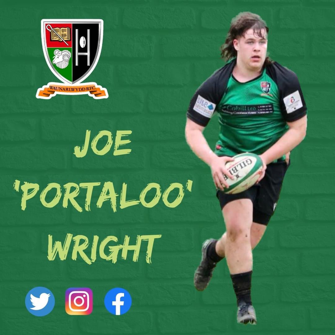 Waunarlwydd RFC Youth (@youthwaunrfc) on Twitter photo Congratulations to Joe ‘Portaloo’ Wright for being selected for the Boys Club of Wales squad.
Joe is an outstanding prop who not only does his job but also jackals like a back row and plays the game with the vision of a centre.
Well done Joe👏
<a href="/waunarlwyddrfc/">Waunarlwydd RFC</a>
#youthrugbyrising Congratulations to Joe ‘Portaloo’ Wright for being selected for the Boys Club of Wales squad.
Joe is an outstanding prop who not only does his job but also jackals like a back row and plays the game with the vision of a centre.
Well done Joe👏
<a href="/waunarlwyddrfc/">Waunarlwydd RFC</a>
#youthrugbyrising