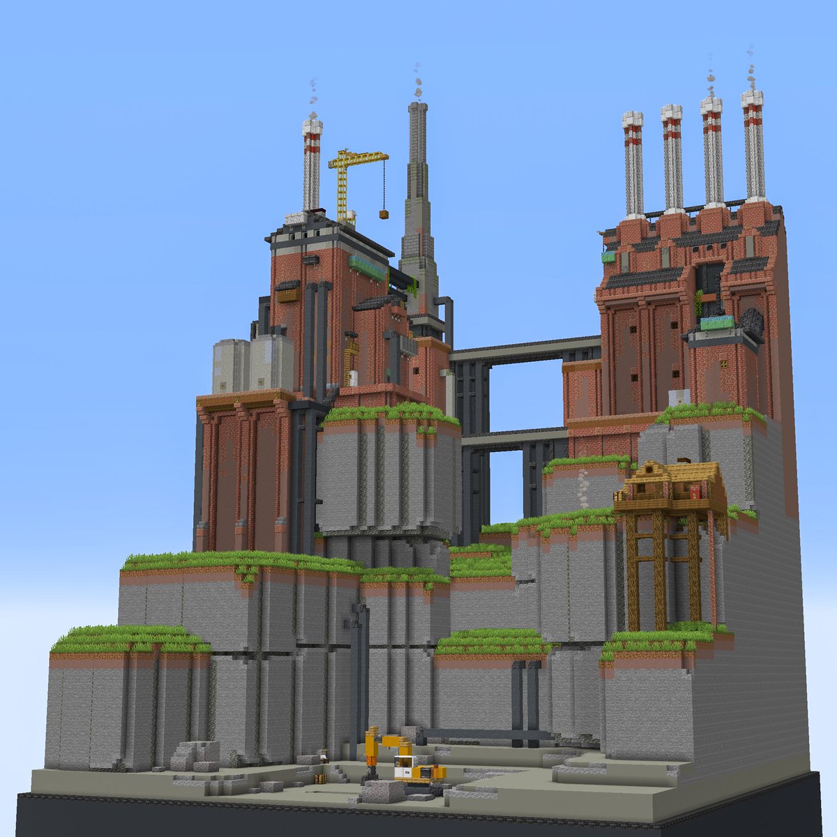 The 4th place of our latest build contest! 🚀
Theme: "𝗜𝗻𝗱𝘂𝘀𝘁𝗿𝗶𝗮𝗹𝗶𝘇𝗲𝗱" 
Congrats to: <a href="/98Diezombie/">Zombii</a> 👏

Server address: pixelbiester.net