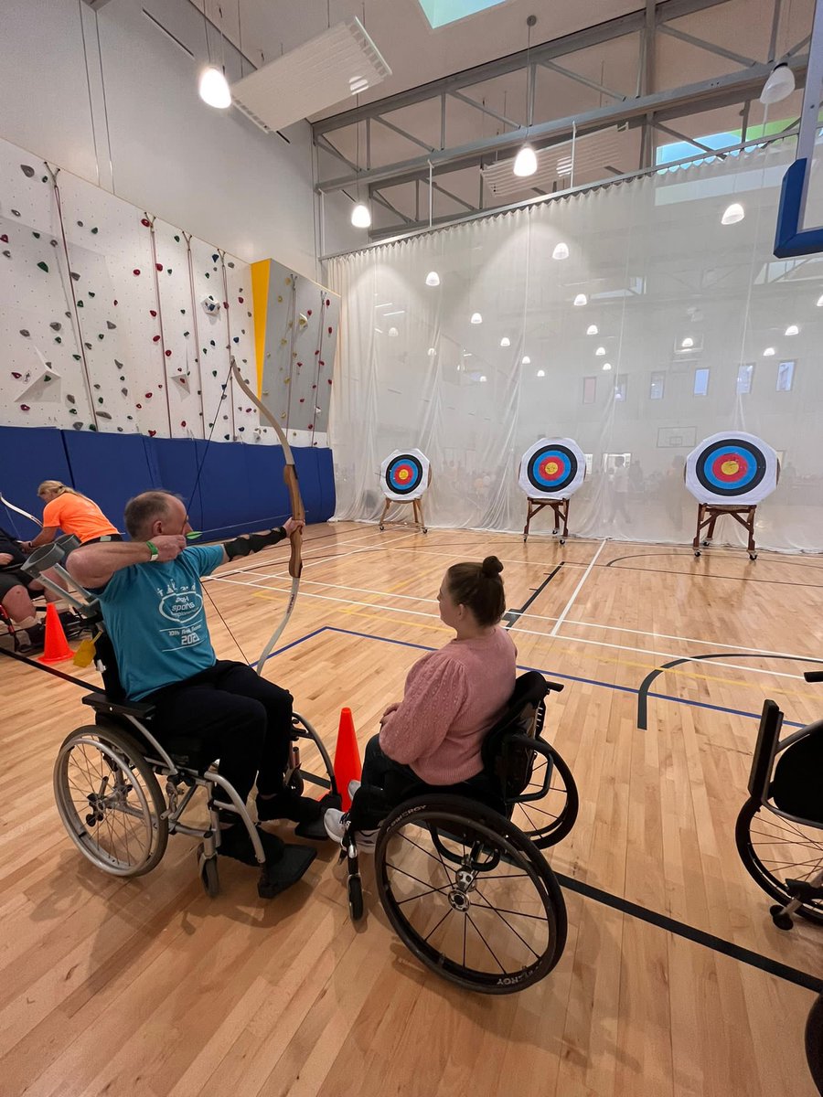 Day 1 #NRHSportsChamps included Archery Boccia Table tennis Flisk Shotput &amp; w/C rugby- a brilliant day of competition. BUT what will Day 2 have  in store