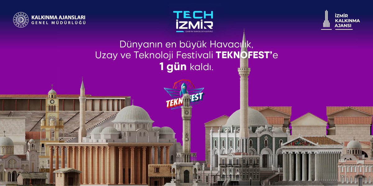 Son 2 gün! 🚀

#TEKNOFEST #izmir 

<a href="/izmirkalkinma/">İzmir Kalkınma Ajansı</a> 
<a href="/teknofest/">TEKNOFEST</a>
