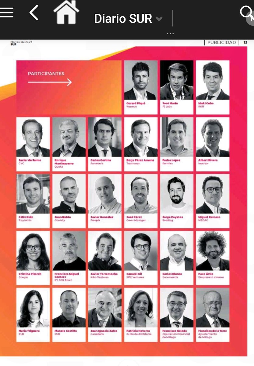 _ElObservador_'s tweet image. #OJO
#Contubernio

@DiarioSUR monta #SunTech cobrando buen dinero público y como #estrella el genio d #Piqué, rey d las #fuentes, los #hoteles y la #KingsLeague q le paga su amigo alcalde @pacodelatorrep.

#FórmulaXaHacerDineroEn @malaga = PeriodismoFake + Empresas + Políticos.
.