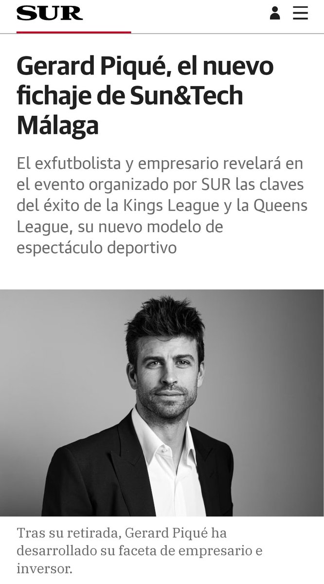 _ElObservador_'s tweet image. #OJO
#Contubernio

@DiarioSUR monta #SunTech cobrando buen dinero público y como #estrella el genio d #Piqué, rey d las #fuentes, los #hoteles y la #KingsLeague q le paga su amigo alcalde @pacodelatorrep.

#FórmulaXaHacerDineroEn @malaga = PeriodismoFake + Empresas + Políticos.
.
