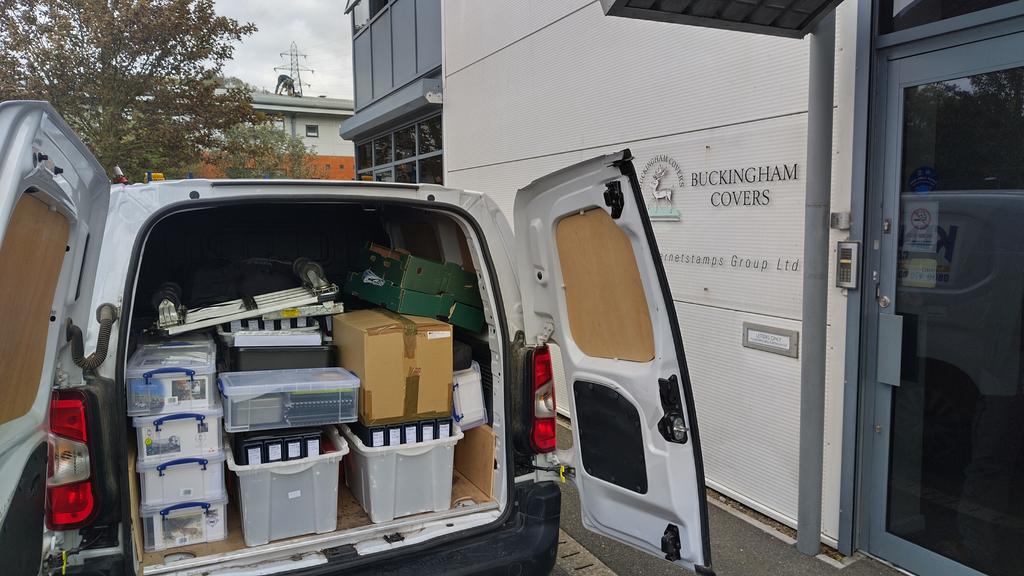 The van is packed and we're off to Stampex! Come for a visit this week Wednesday to Saturday at the Business Design Centre in Islington @ptsandstampex