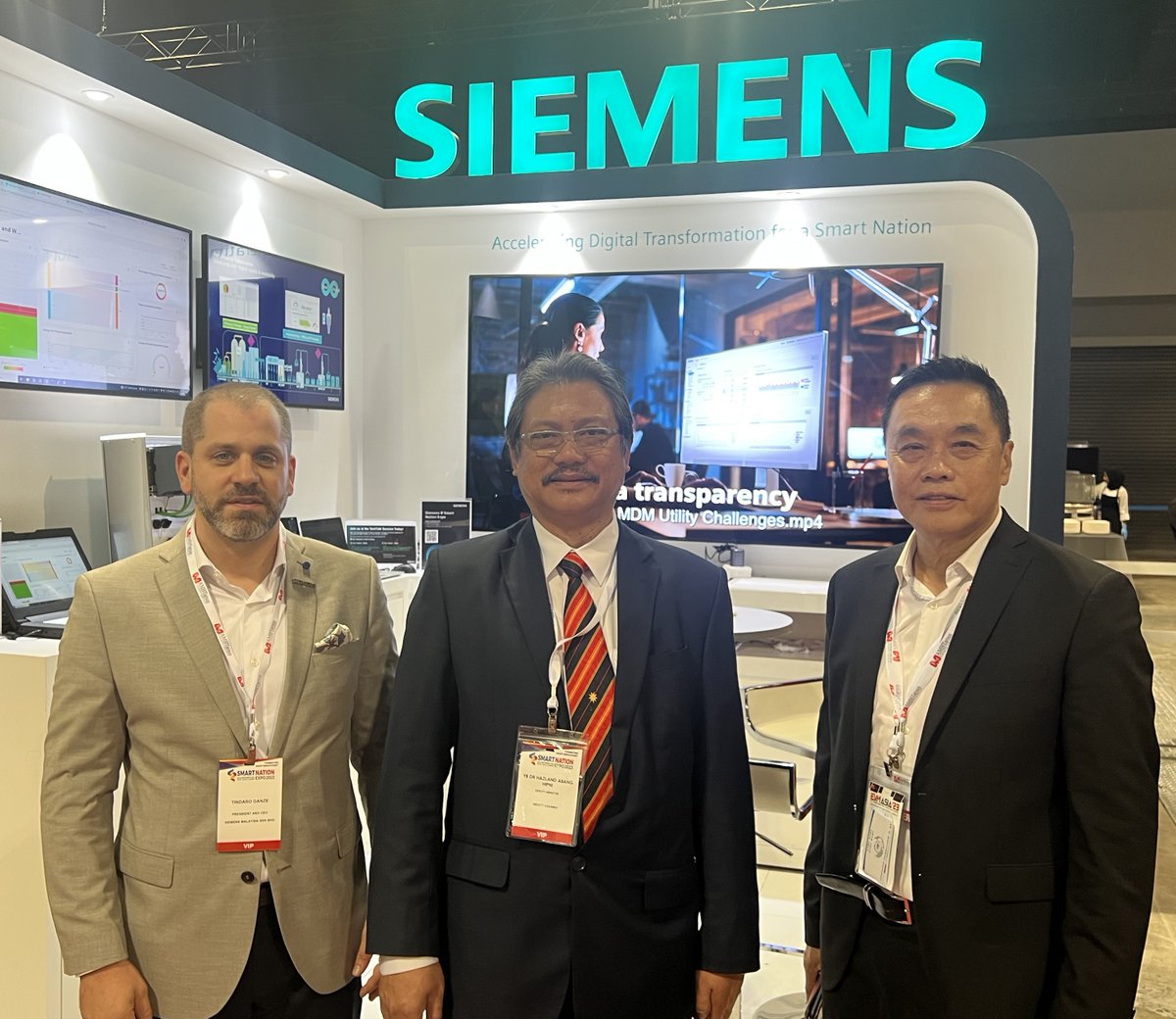 SiemensSEA's tweet image. Siemens participated in the Smart Nation Expo from 19-21 September at #MITEC and showcased innovative products and solutions to accelerate Malaysia&apos;s digital transformation journey on becoming a smarter nation.
#TransformtheEveryday