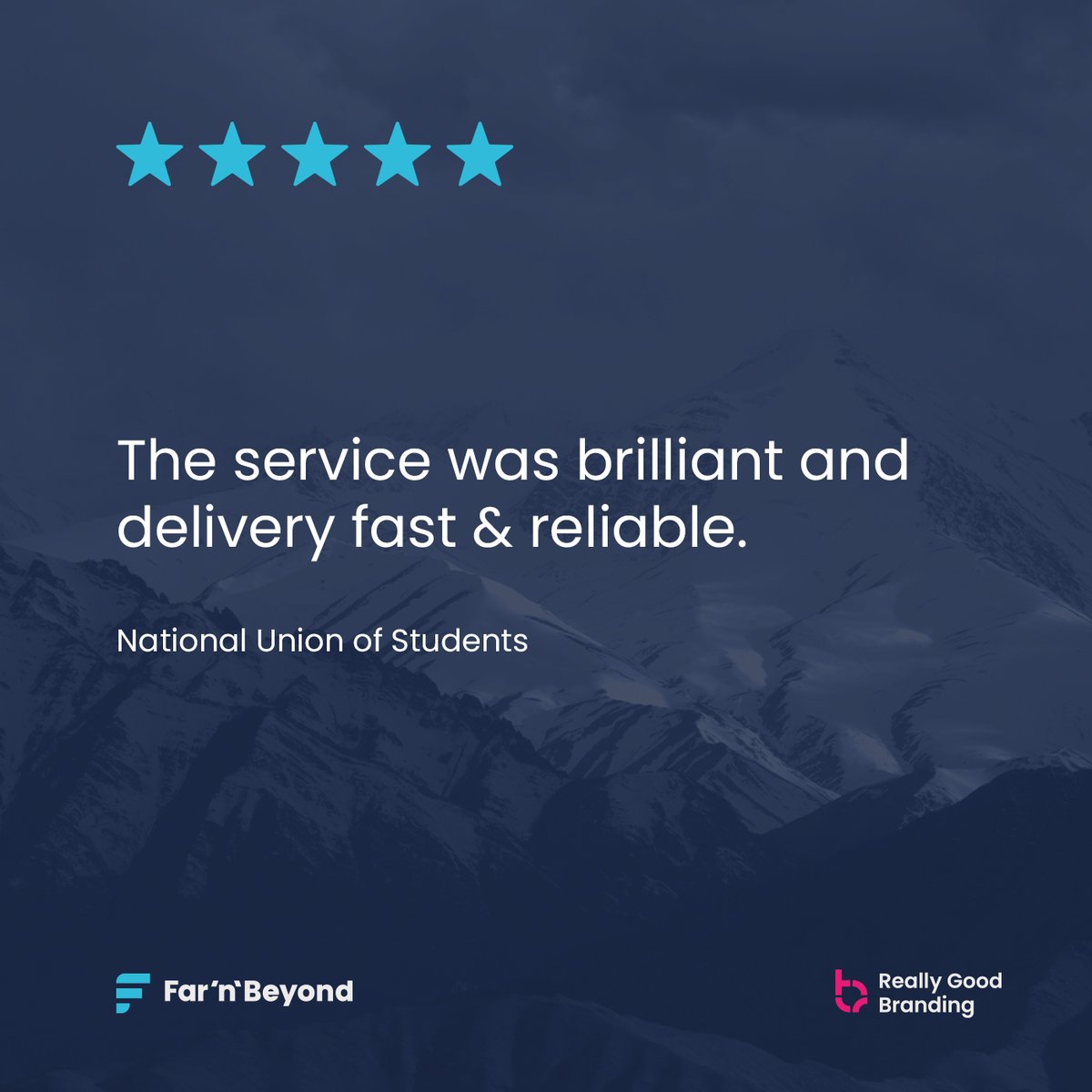 We really appreciate the time it takes to leave a review, so after a busy freshers season, it is nice to have such great feedback from organisations like the National Union of Students.

⭐⭐⭐⭐⭐ on TrustPilot

#designprintdigital #freshers