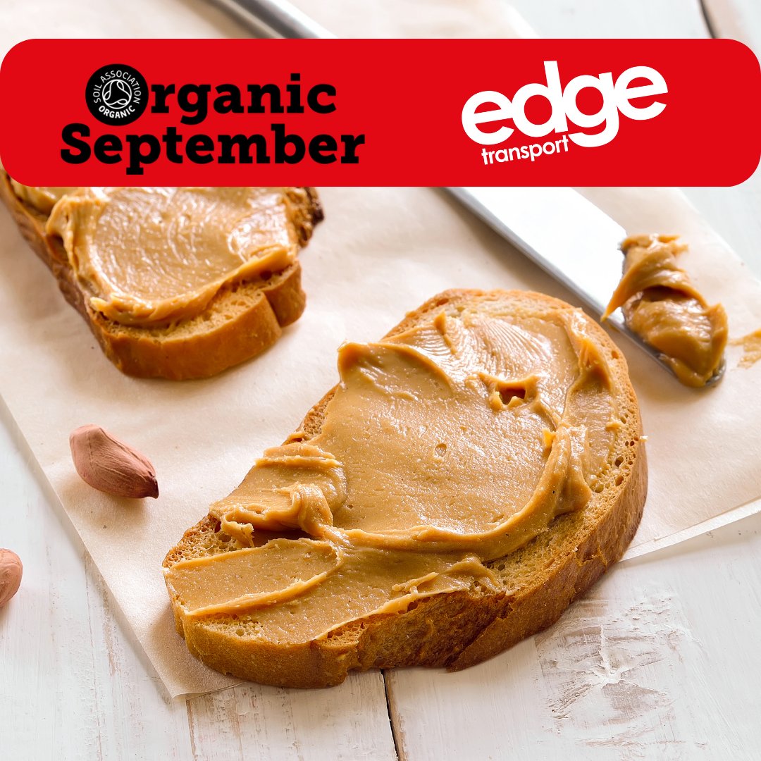 Peanut facts from Edge as #OrganicSeptember draws to a close:
🥜We store organic peanuts for Uren Food Group that are used to make peanut butter.
🥜The peanuts are stored in our warehouse in a dedicated Organic &  Allergen area
🥜We deliver pallets to the peanut butter factory